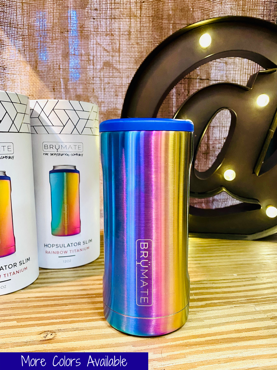 HOPSULATOR SLIM CAN-COOLER - RAINBOW TITANIUM