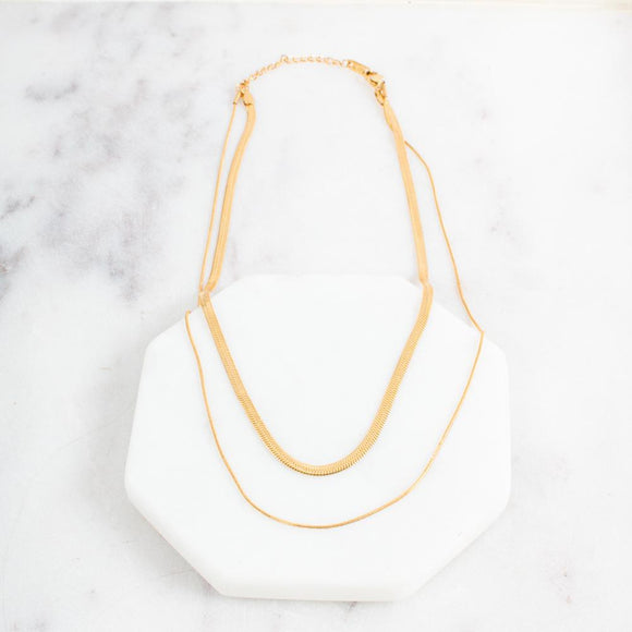 Brooke Layered Chain Necklace