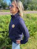 Lakegirl Quilted Fleece 1/4 Zip Pullover