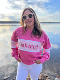 Lakegirl Cloud Fleece Colorblock Crewneck