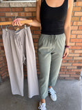 Cropped Jogger Pants