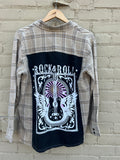 Rock & Roll Graphic Flannel