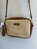 Silvia Straw Camera Bag