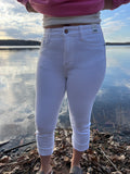 Judy Blue Mid Rise Capri With Cuff