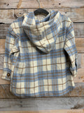 Kids Plaid Full Zip Hooded Jacket