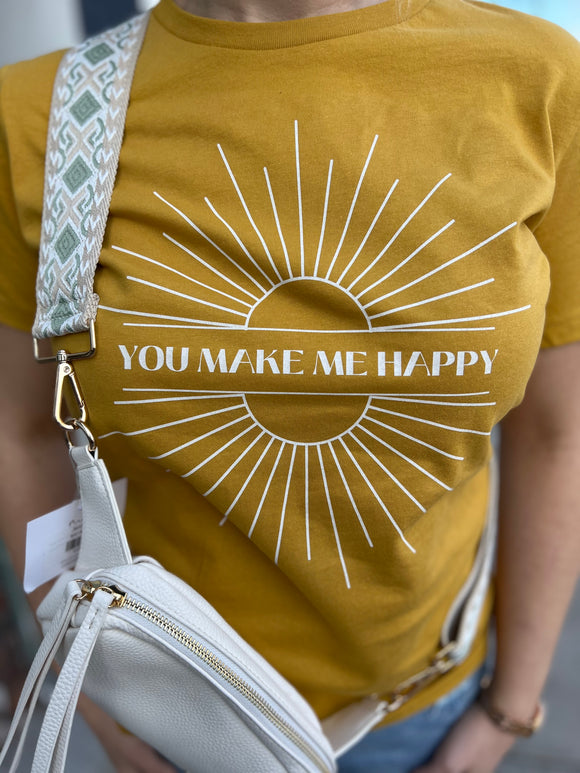 You Make Me Happy Graphic Tee