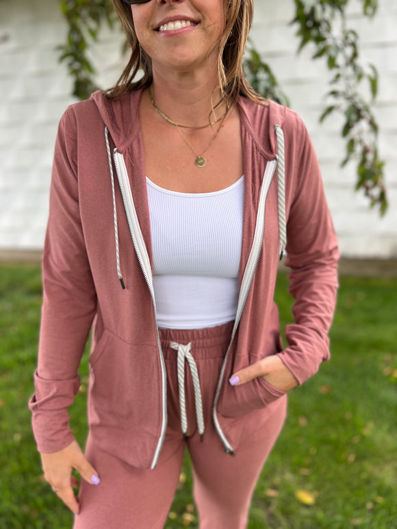 Womens Yoga Zip Up