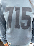 "715" Puff Crew Sweatshirt