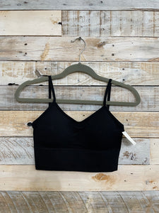 Ribbed Longline Bralette