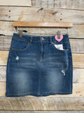 Kids Basic Denim Skirt