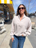 Scuba Luxe V Neck Pullover