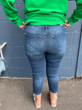 Judy Blue Capri With Side Slit