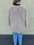 Cable Knit Chunky Cardigan