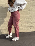 Vervet 90's Vintage Crop Flare Jeans