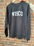 "Wisco" Printed Thin Crewneck Sweatshirt