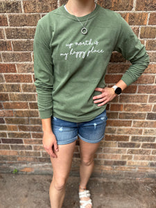 "Up North is My Happy Place" Long Sleeve