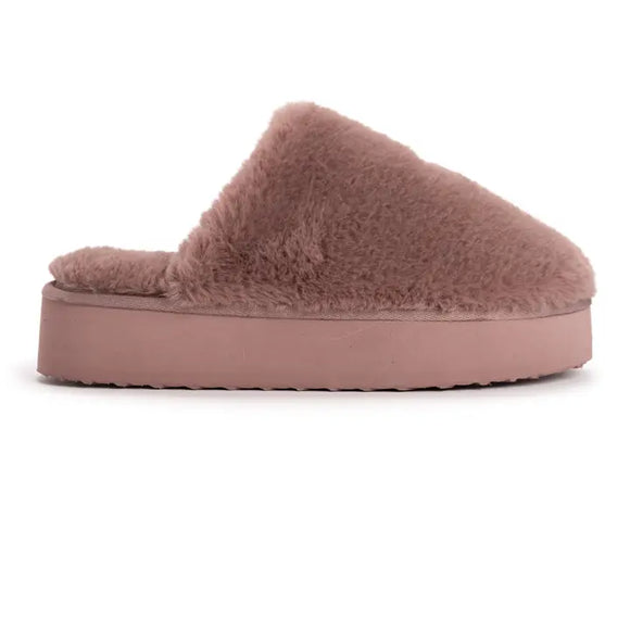 MukLuks Emme Platform Slide Slippers