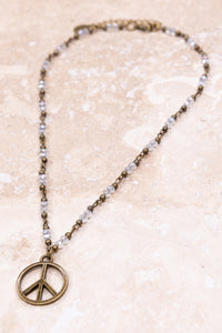 Peace Pendant Necklace