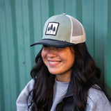 Tri Tone Trucker Hat