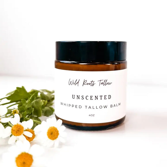 Wild Roots Unscented Whipped Tallow
