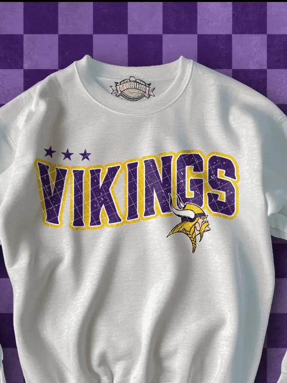 Vikings Graphic Sweatshirt