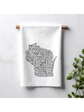 Wisconsin Themed Tea Towels