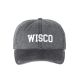 "Wisco" Embroidered Baseball Hat