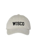 "Wisco" Embroidered Baseball Hat