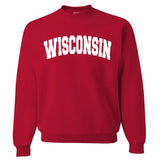 WISCONSIN Sporty Unisex Crewneck