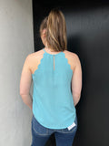 Scallop Edge High Neck Tank